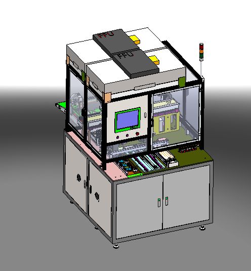 電子產(chǎn)品全自動貼膜機(jī)三維模型資源 SW下載與設(shè)計(jì)解析